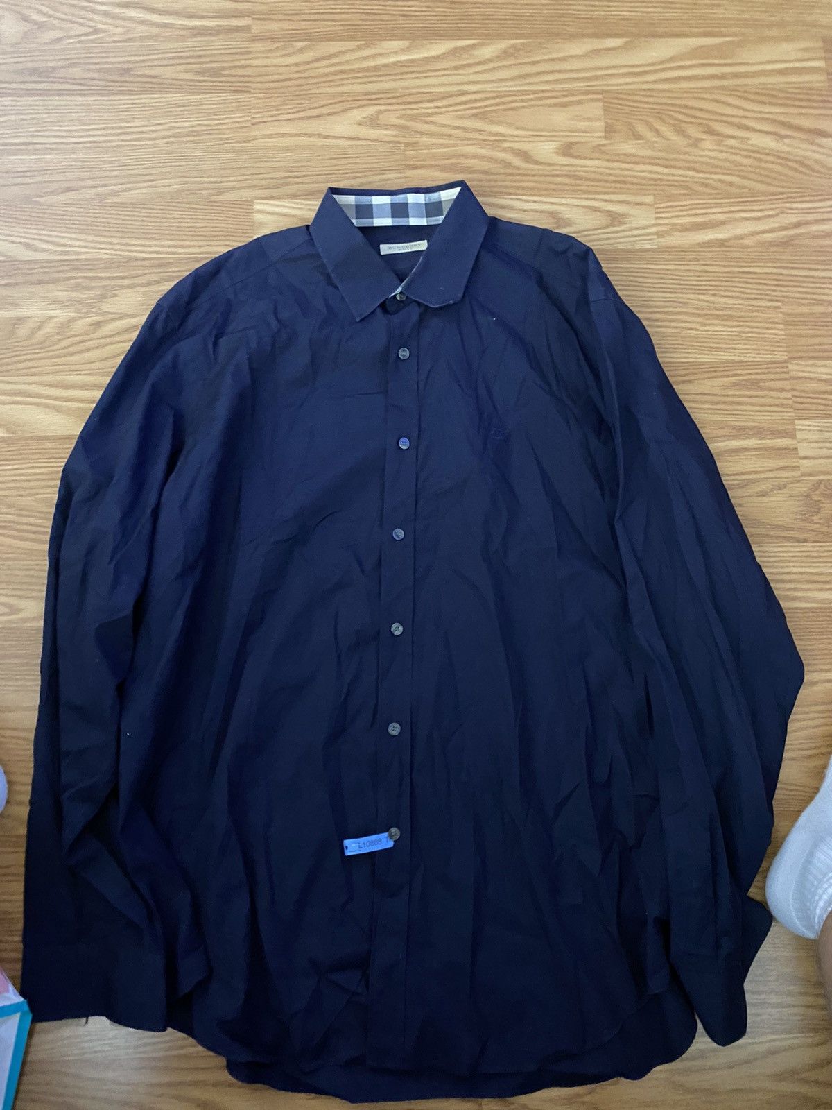 Burberry Burberry button up navy Size US XL / EU 56 / 4 - 1 Thumbnail