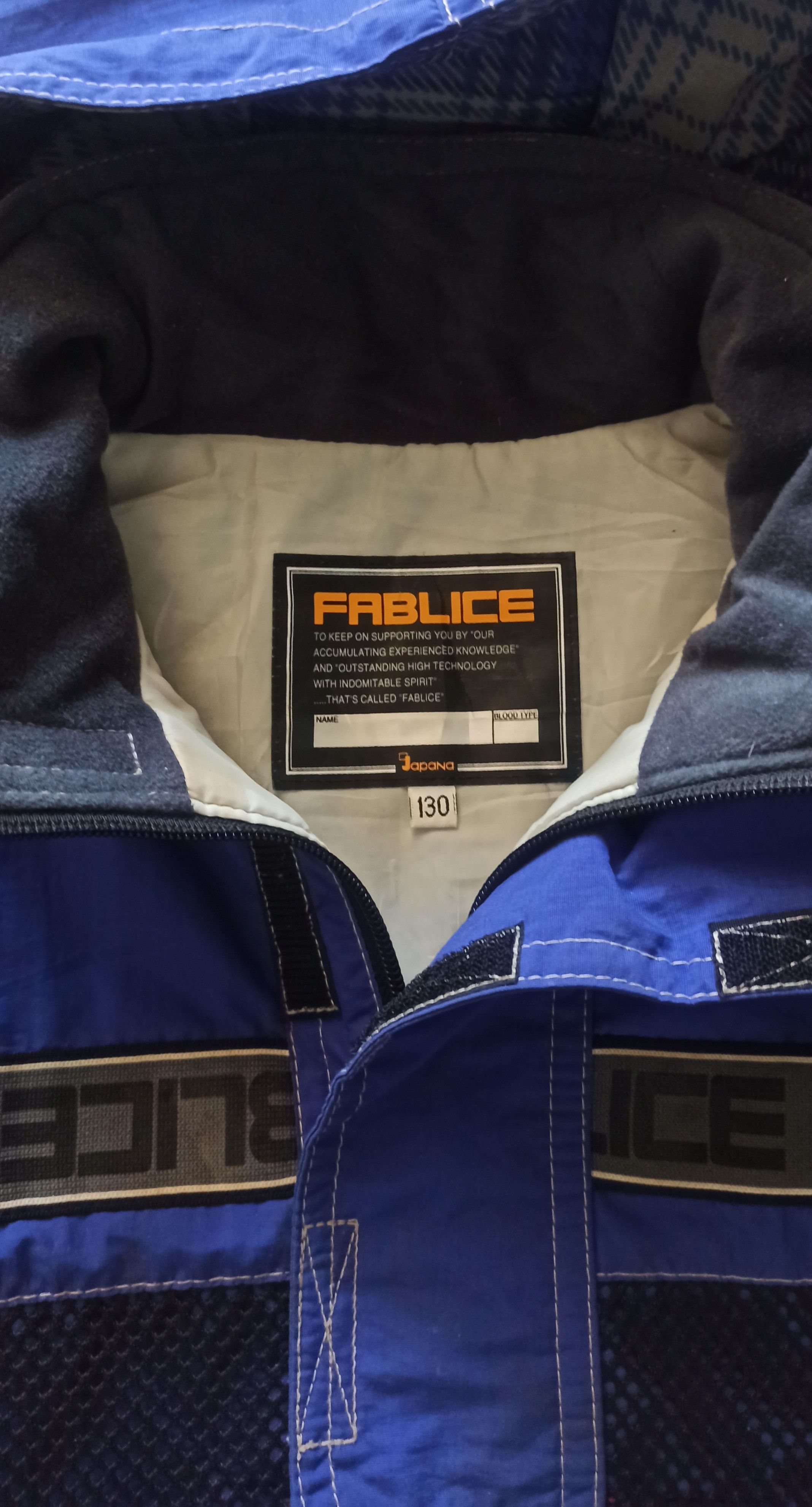 Japanese Brand × Vintage Vintage FABLICE winter jacket snow ski anorax style Size US S / EU 44-46 / 1 - 3 Thumbnail
