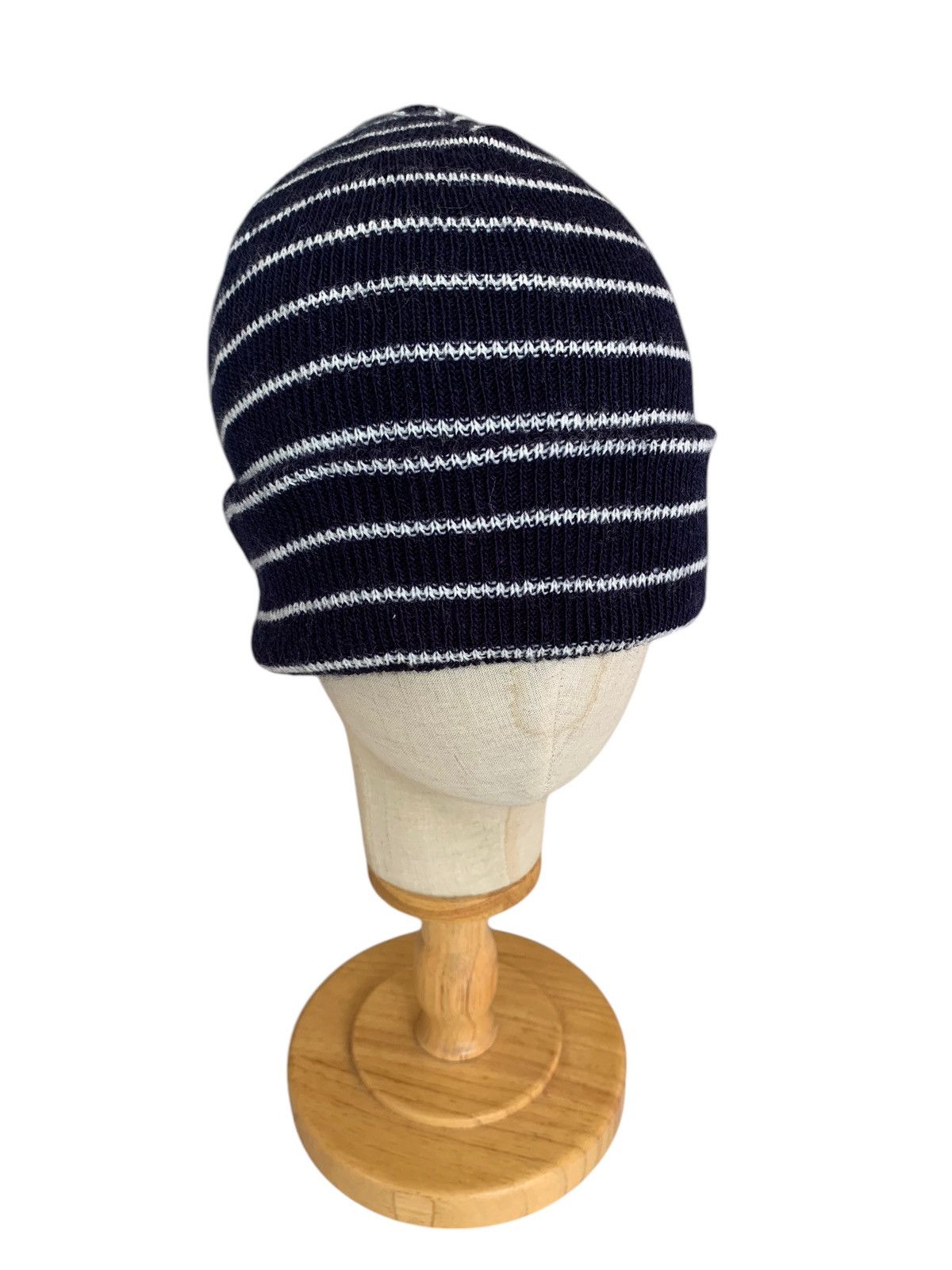 Japanese Brand × Kapital × Vintage Knitted Stripe Streetwear Winter Sessions Beanie Hats Size ONE SIZE - 6 Thumbnail