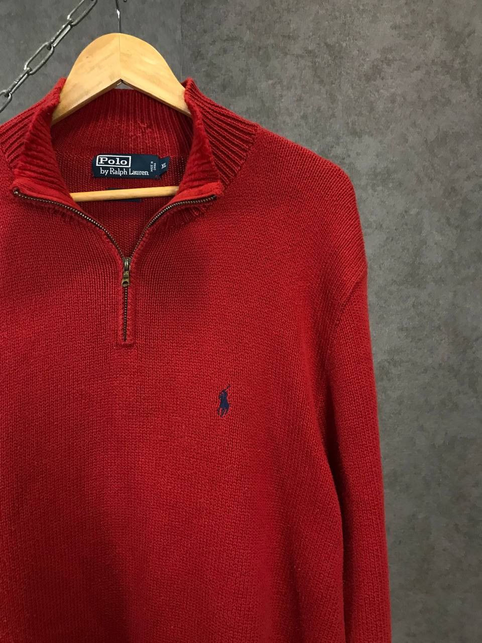 Polo Ralph Lauren Polo Ralph Lauren vintage 1/3 zip sweater Size US XL / EU 56 / 4 - 2 Thumbnail