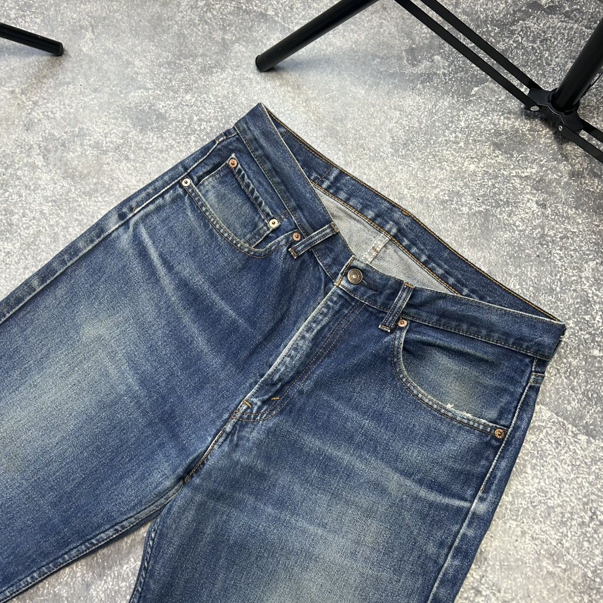 Levi's Vintage Clothing Vintage Levis 751 Baggy Blue Denim Streetwear jeans Size US 34 / EU 50 - 8 Thumbnail