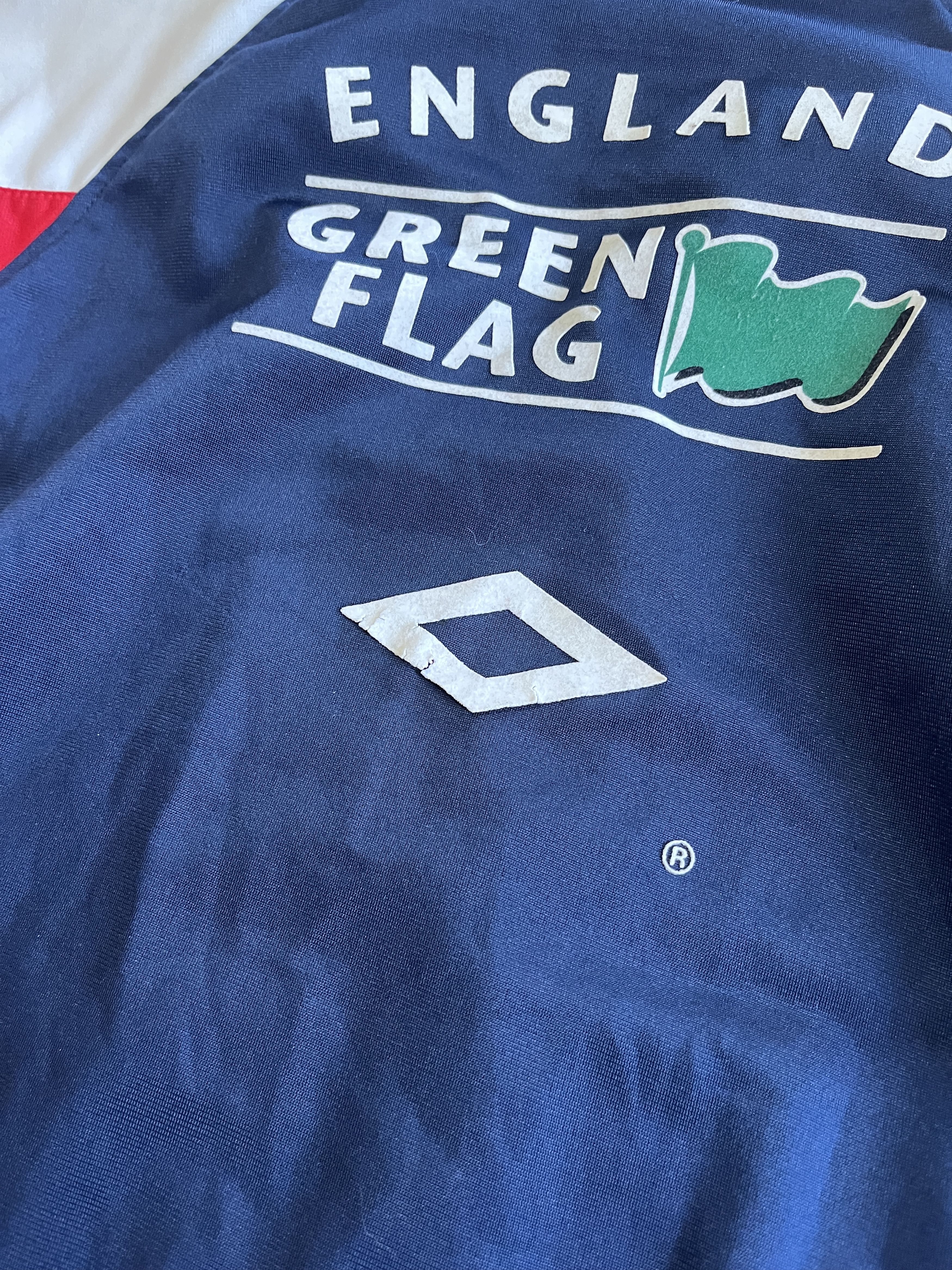 Umbro UMBRO ENGLAND VINTAGE 90S FOOTBALL SOCCER TRACK JACKET Size US S / EU 44-46 / 1 - 4 Thumbnail
