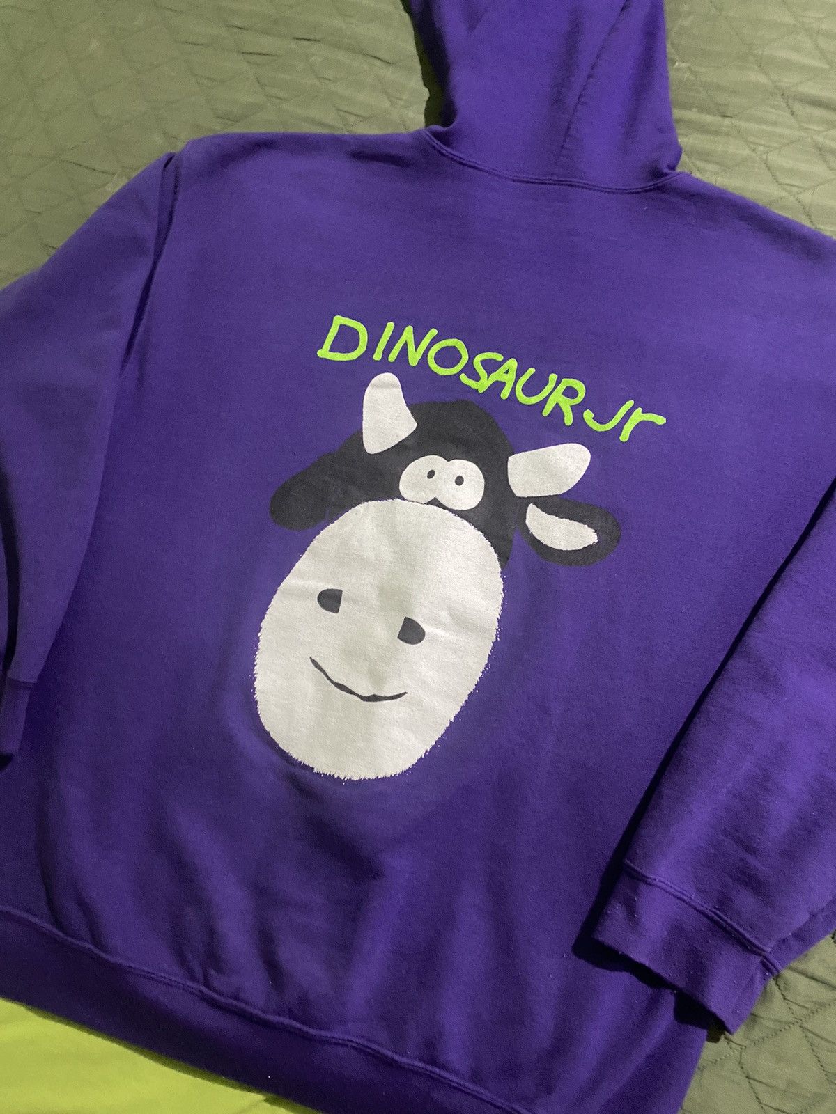 Band Tees × Vintage Vintage Y2K Dinosaur Jr cow zip Hoodie | Grailed