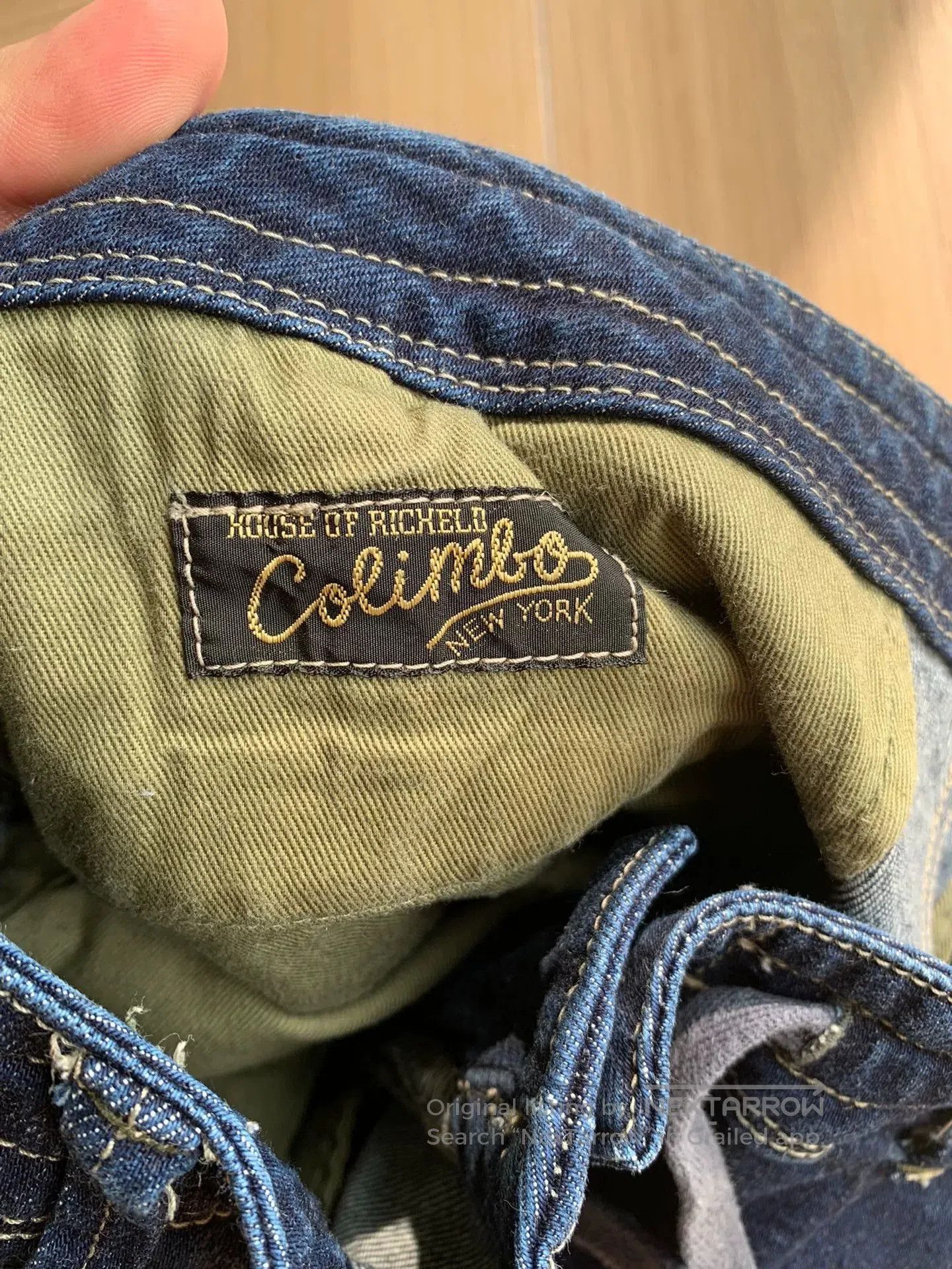 COLIMBO colimbo classic denim cropped pants japan. Size US 34 / EU 50 - 6 Thumbnail