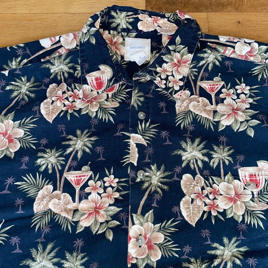 Saddlebred × Summit UK × Vintage Saddlebred Summer fashionable shirt men florety size XL Size US XL / EU 56 / 4 - 3 Thumbnail