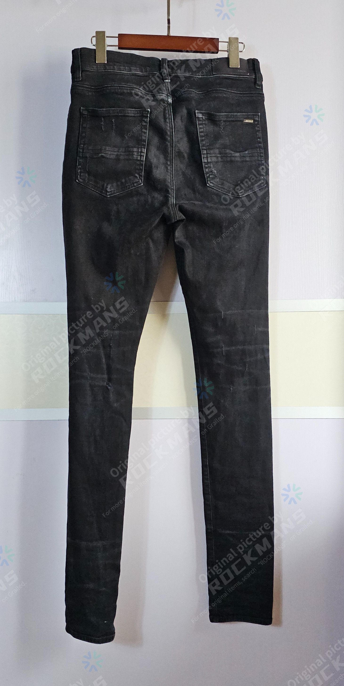 Amiri Amiri Skinny Ripped Jeans Size 31 Size US 31 - 3 Thumbnail