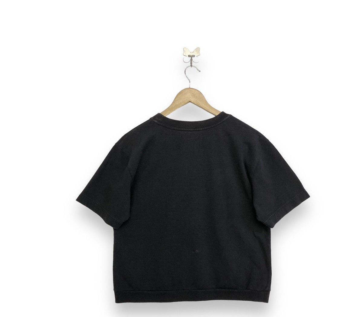 Margaret Howell Margaret Howell Cropped Pocket Plain Minimalist Tshirt Size XS / US 0-2 / IT 36-38 - 2 Thumbnail