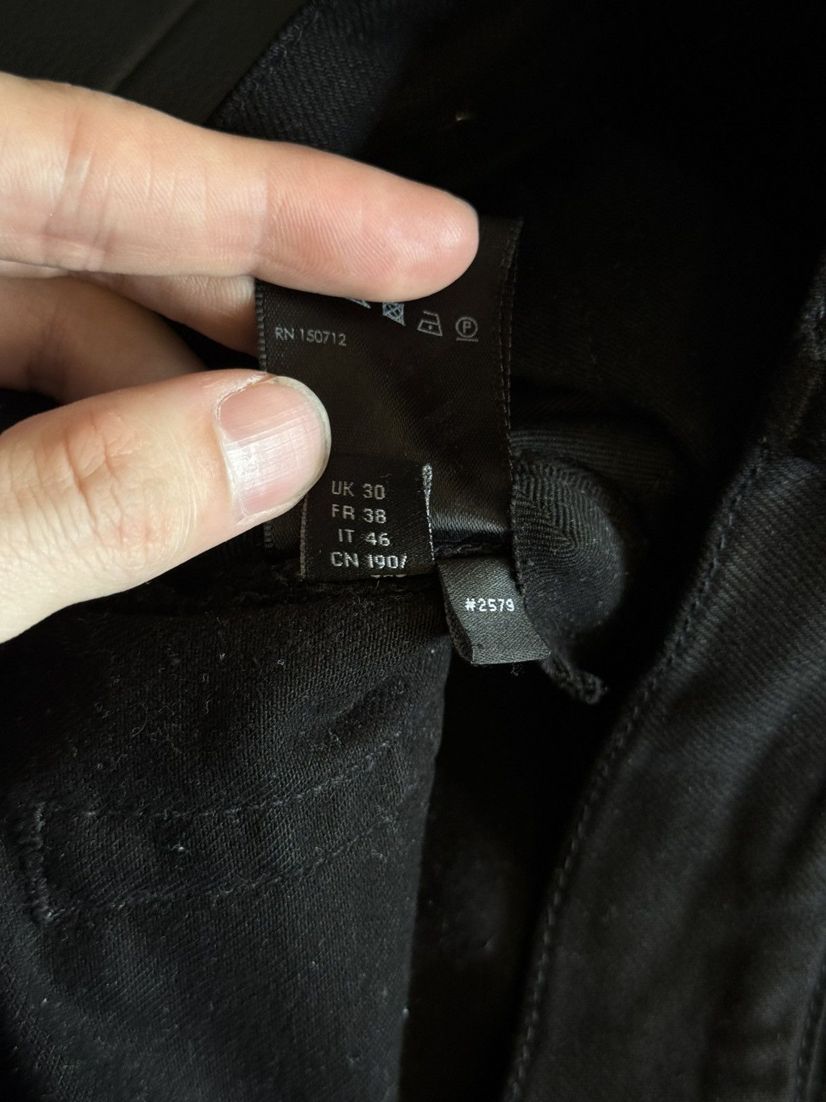 Amiri Amiri Black STAR Jeans Black Patch Size 30 Flawless 🧼 Size US 30 / EU 46 - 21 Thumbnail