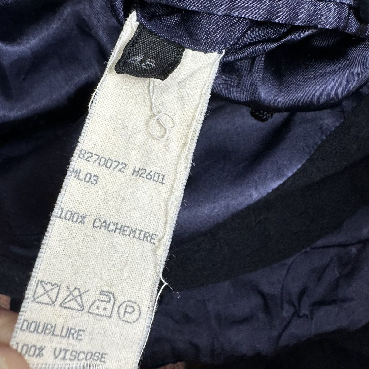 Yves Saint Laurent 🌟YSL YVES SAINT LAURENT CASHMERE LONG COAT JACKET Size US M / EU 48-50 / 2 - 9 Thumbnail