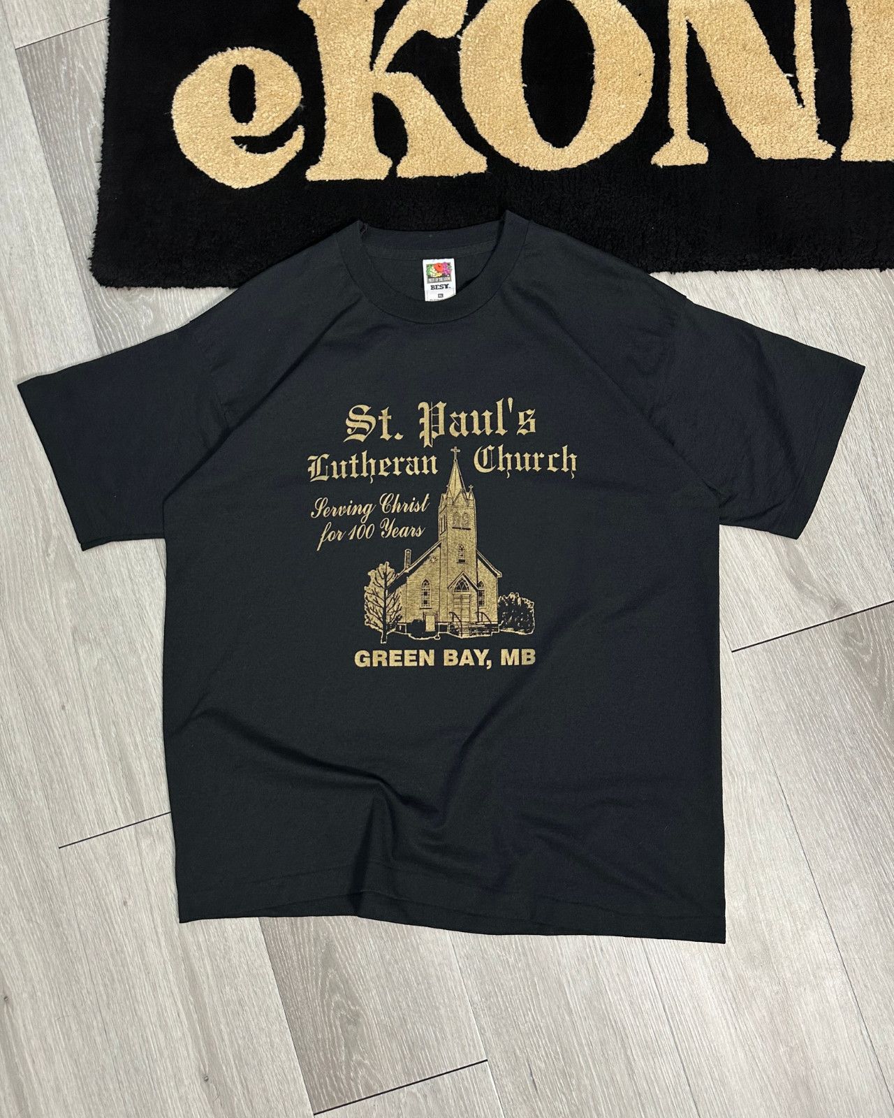 Fruit Of The Loom × Vintage Vintage Fruit of the Loom St. Paul's Lutheran Church T-Shirt Size US XL / EU 56 / 4 - 1 Thumbnail