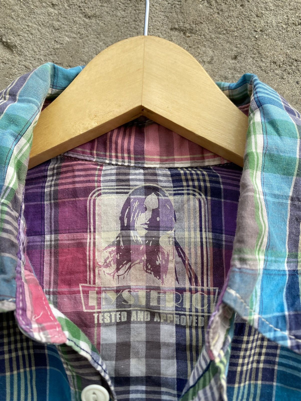 Hysteric Glamour × Japanese Brand Vintage Hysteric galmour Button up shirt Size US S / EU 44-46 / 1 - 6 Thumbnail