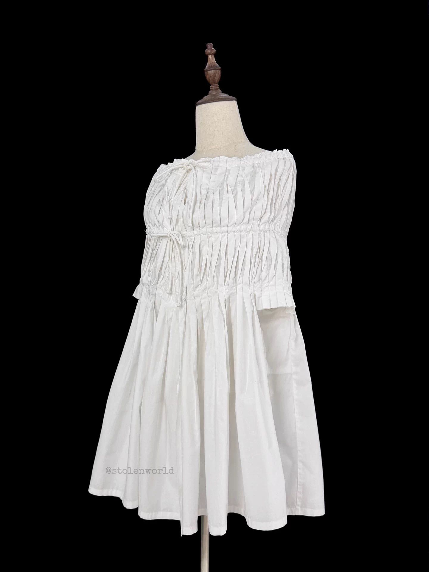 Issey Miyake Issey Miyake HaaT Pleated One-Shoulder Blouse Size 2 Size M / US 6-8 / IT 42-44 - 6 Thumbnail