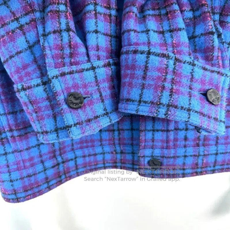 Louis Vuitton Louis Vuitton Blue Plaid Cotton Jacket for Men . Size US M / EU 48-50 / 2 - 7 Thumbnail