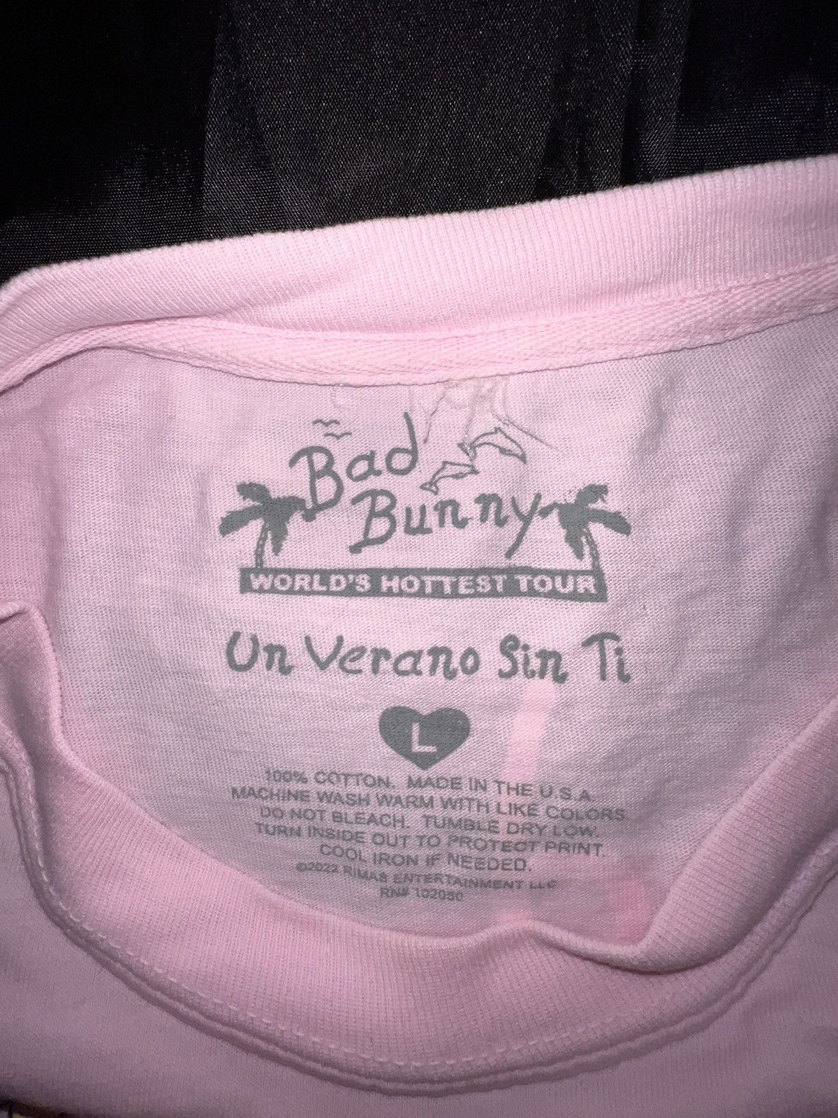 Band Tees Bad Bunny Un Verano Sin Ti Tour Tee Size US L / EU 52-54 / 3 - 2 Thumbnail