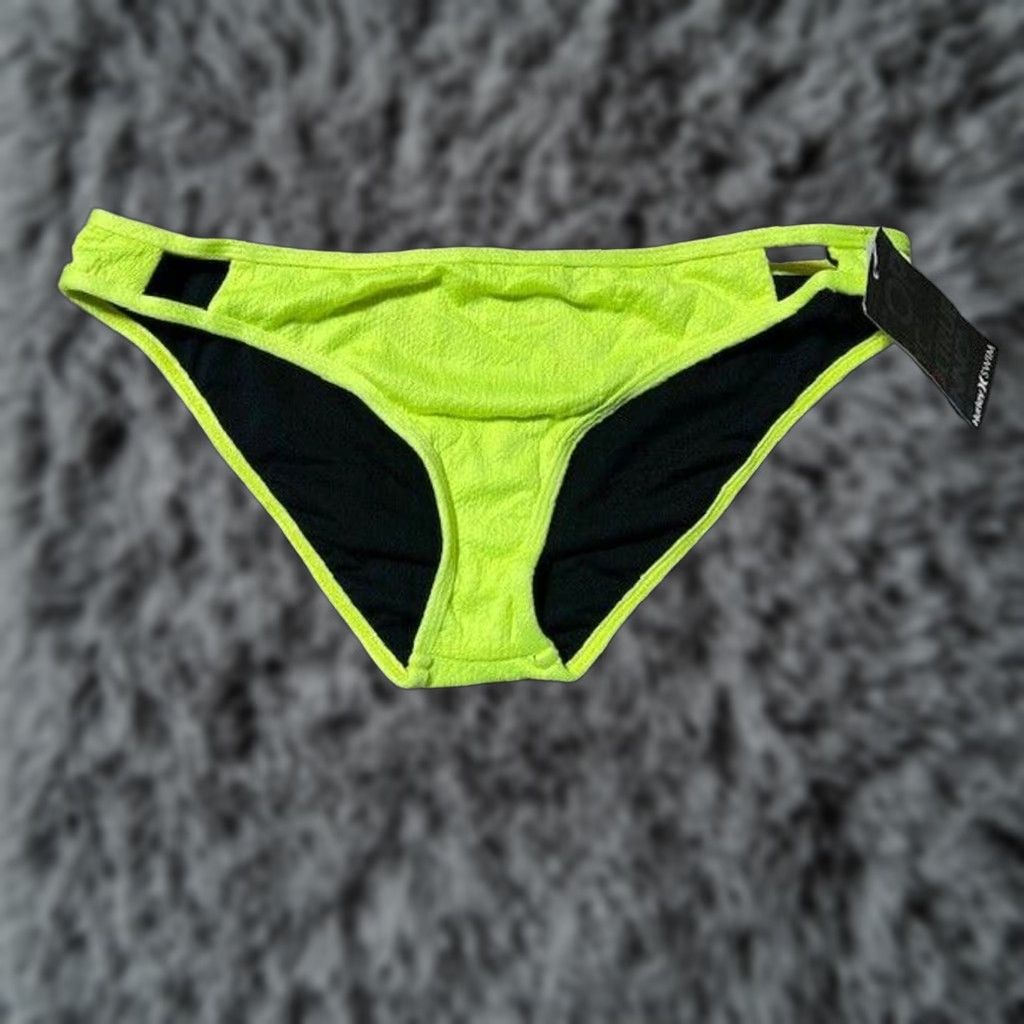 Hurley Hurley Swim Bottom L Neon Rave Spring Break Y2K Hipster Beach Womens Size 36" / US 14 / IT 50 - 1 Thumbnail