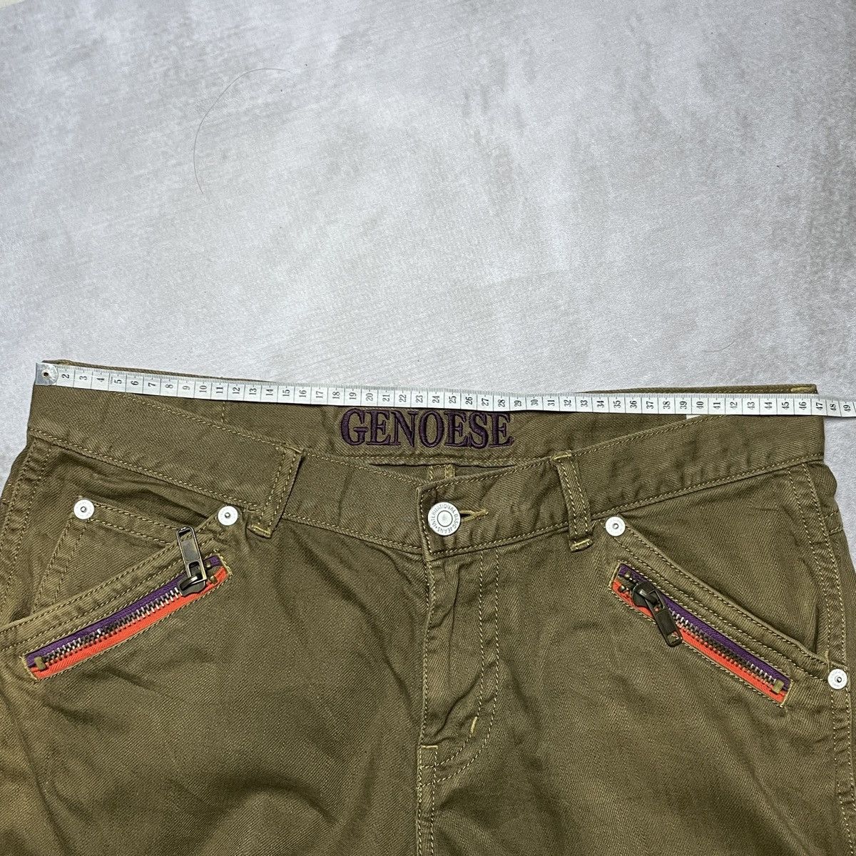14th Addiction × If Six Was Nine × Tornado Mart 2000’s Genoese - Military Multi-Zip Pants Size US 34 / EU 50 - 19 Thumbnail