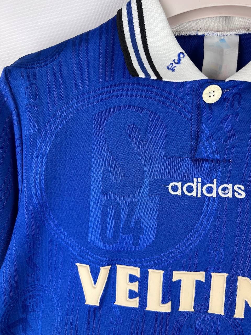 Adidas Schalke 04 Adidas 1997-98 t-shirt KIDS size M Size US XXS / EU 40 - 12 Thumbnail