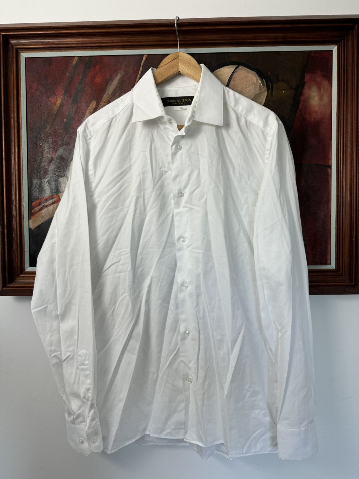 Louis Vuitton Louis Vuitton Uniform Button Up Shirt Long Sleeve Size US L / EU 52-54 / 3 - 1 Thumbnail