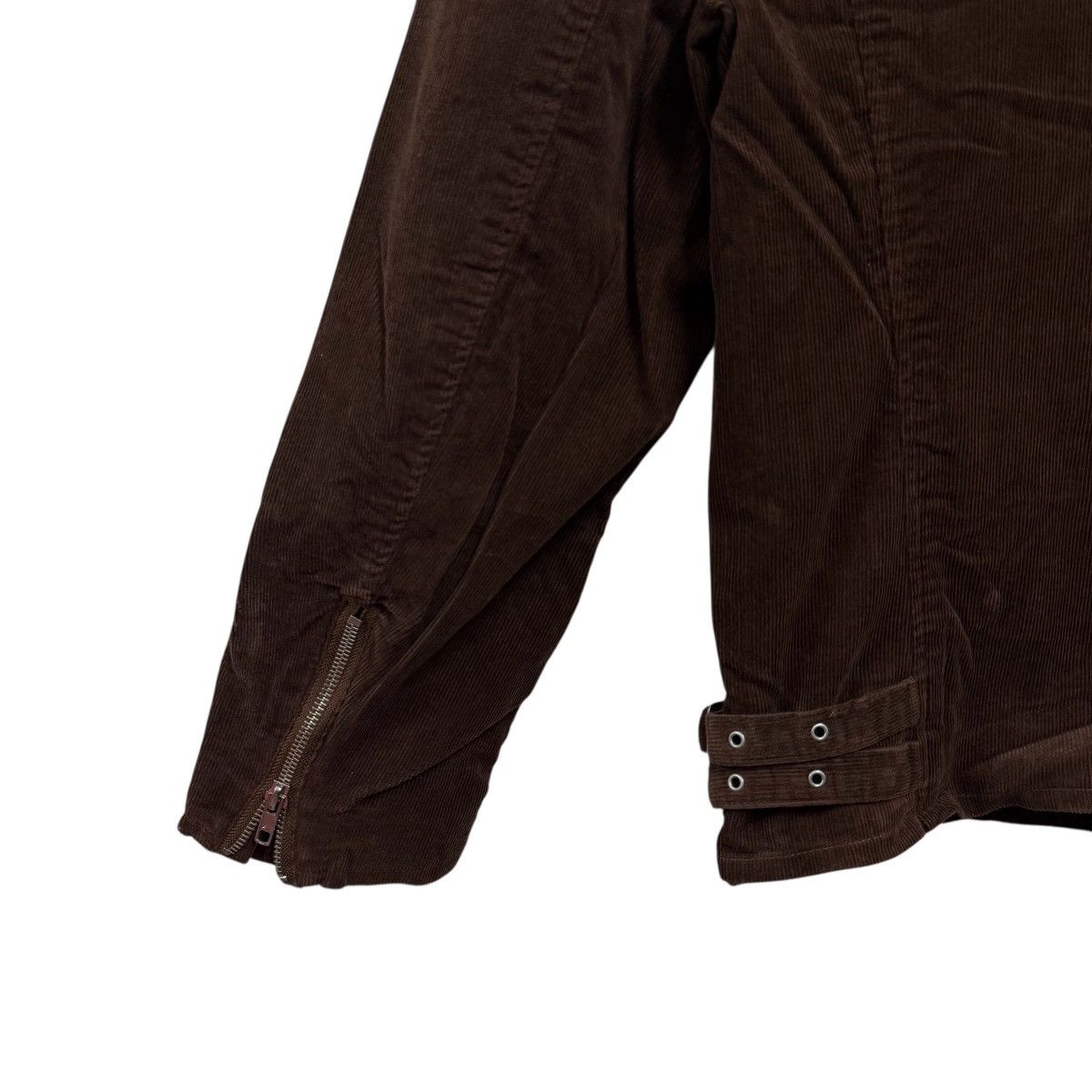 Japanese Brand Hikari Shoji Sm Sadhu Biker Jacket Vkei Style Corduroy Size US S / EU 44-46 / 1 - 6 Thumbnail
