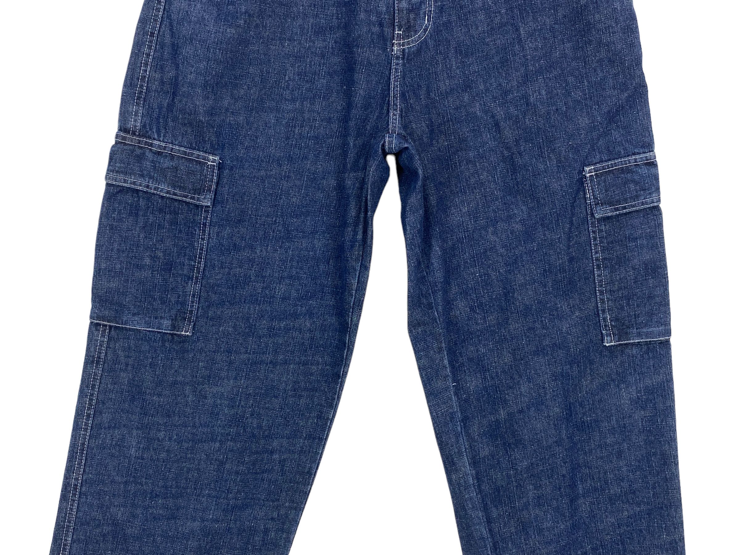 Japanese Brand La Soul Baggy Jeans Carpenter Hip Hop Jeans Size US 34 / EU 50 - 6 Thumbnail