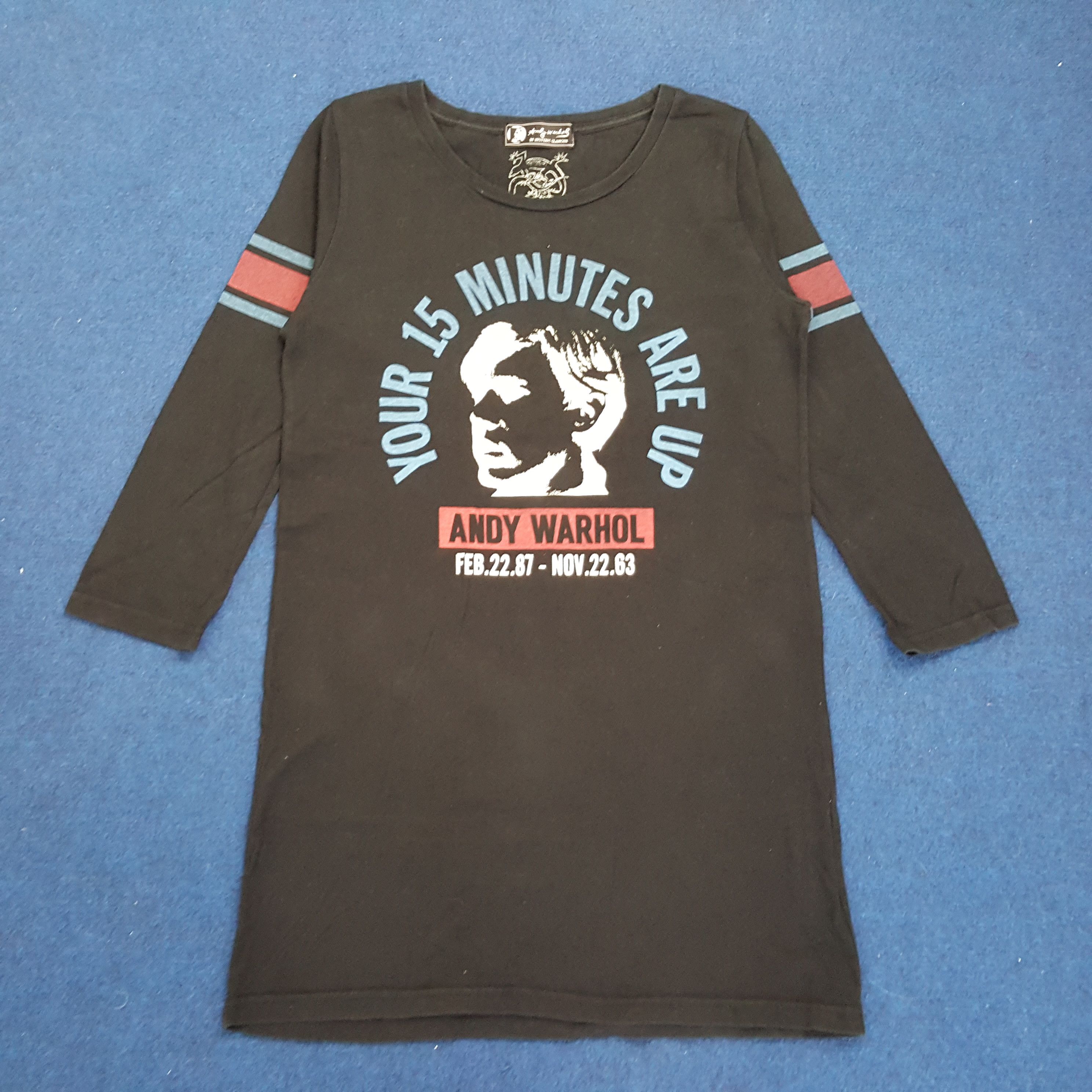 Hysteric Glamour × Japanese Brand × Vintage Vintage Hysteric Glamour x Andy Warhol Japanese Brand Tshirt Size S / US 4 / IT 40 - 1 Thumbnail
