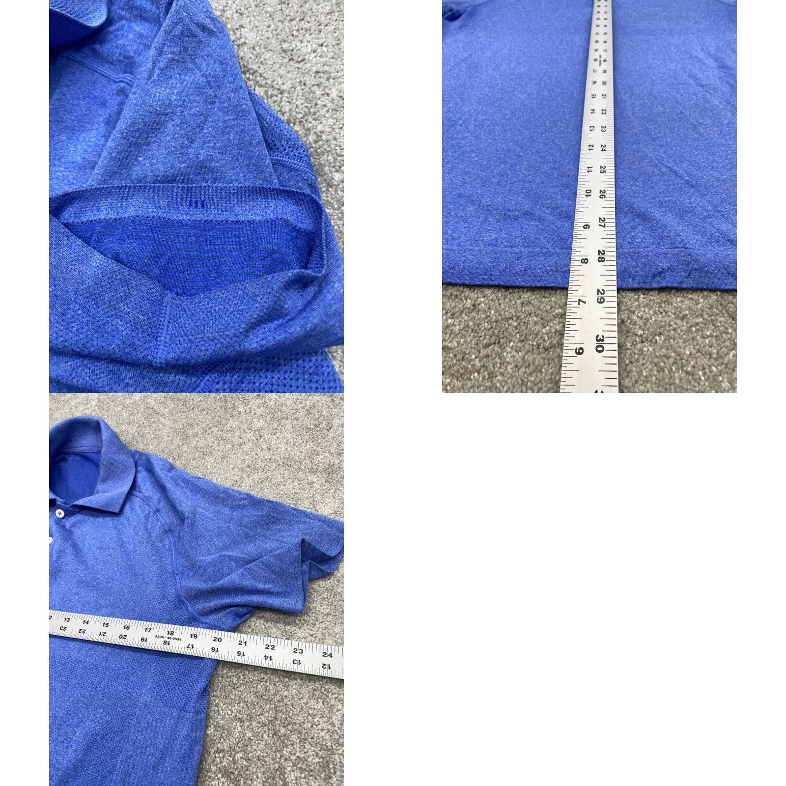Lululemon Lululemon Polo Shirt Vent Tech Men’s Small Blue Live In Practice Stretch Shirt Polo Golf 90s Mens Size US S / EU 44-46 / 1 - 8 Thumbnail