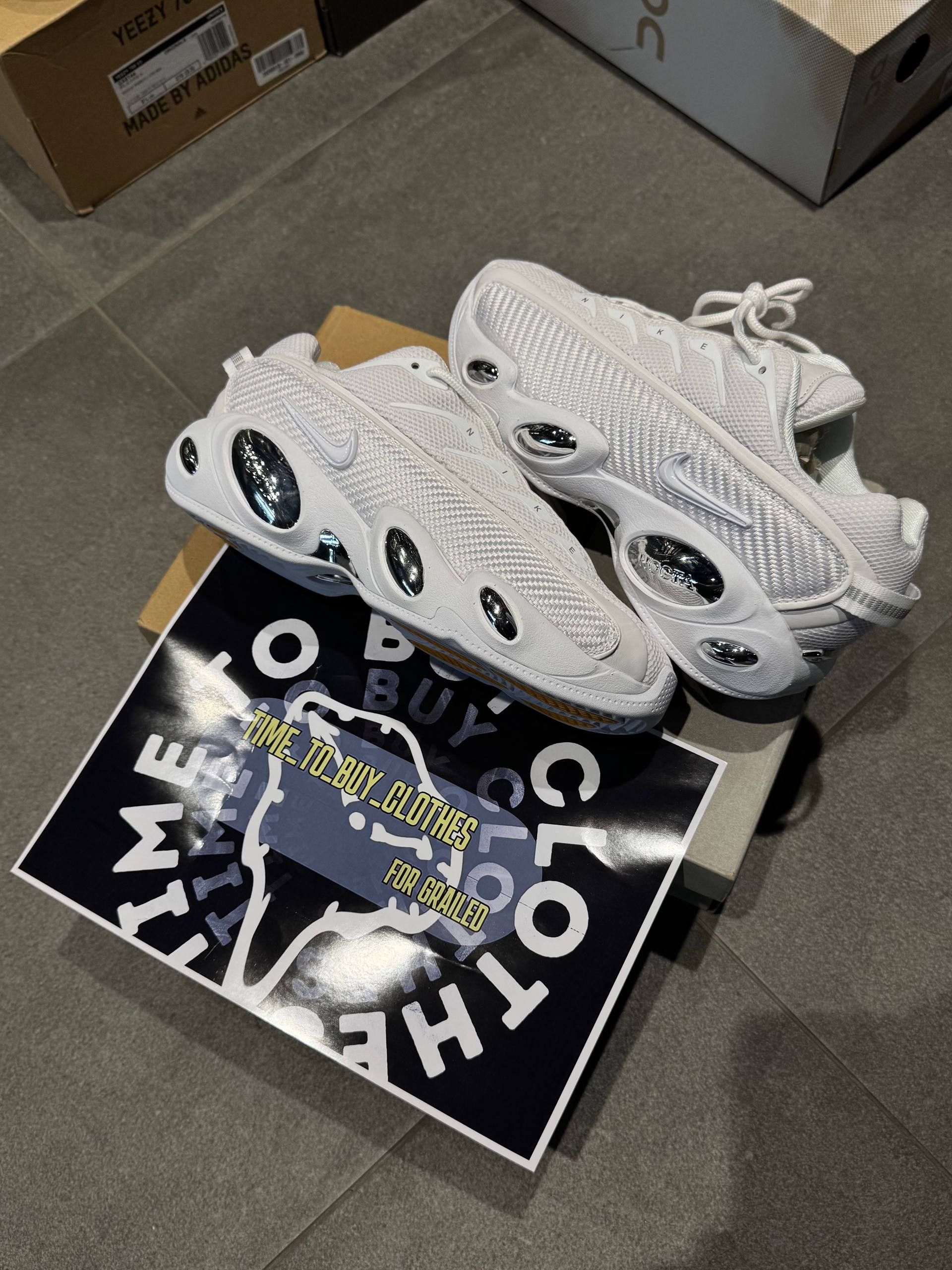 NOCTA × Nike Nike x Nocta Glide Triple White Drake Air DM0879-100 Size US 8 / EU 41 - 2 Thumbnail