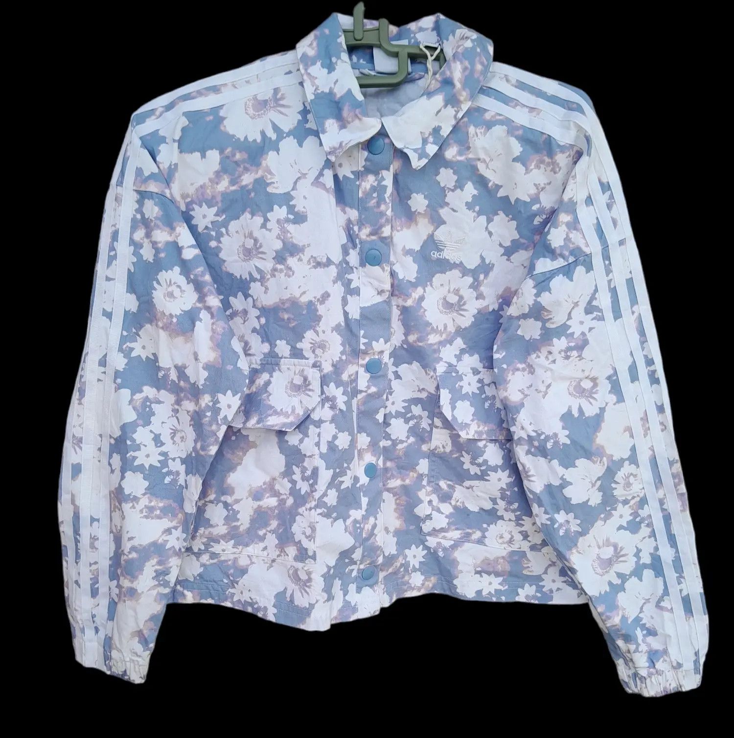 Adidas ADIDAS CROPPED SWEATER JACKET Size S / US 4 / IT 40 - 2 Thumbnail