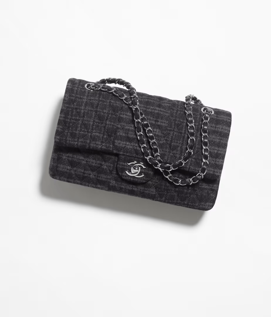 Chanel os11x0126 Size: OS / Classic 11.12 Handbag in Black/Grey Size ONE SIZE - 2 Thumbnail