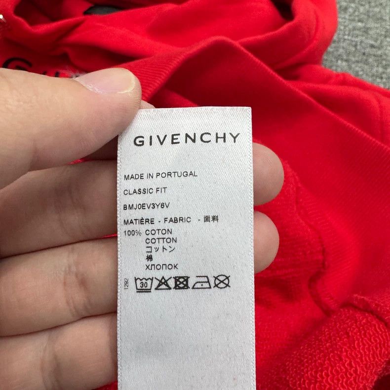 Givenchy Givenchy Tiger Head Letter Printed Hooded Sweatshirt Size US L / EU 52-54 / 3 - 4 Thumbnail