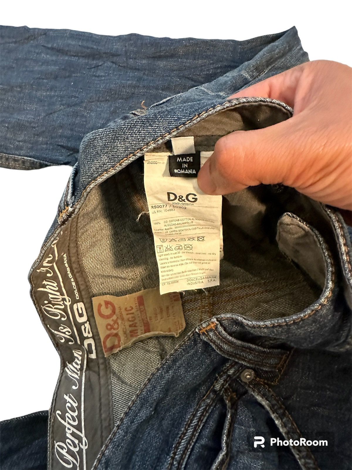 Dolce & Gabbana Dolce & Gabbana magic jeans made in romania Size US 29 - 6 Thumbnail