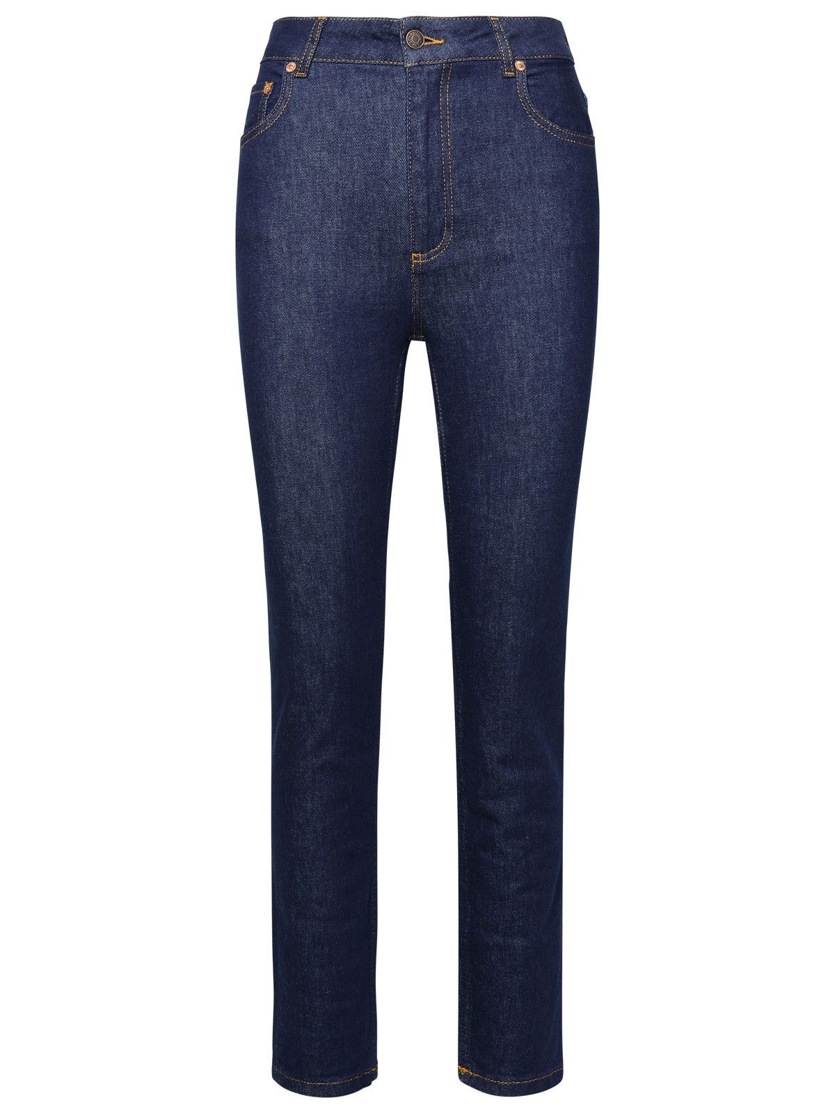 image of Moschino Jeans Blue Cotton Jeans, Women's (Size 29)