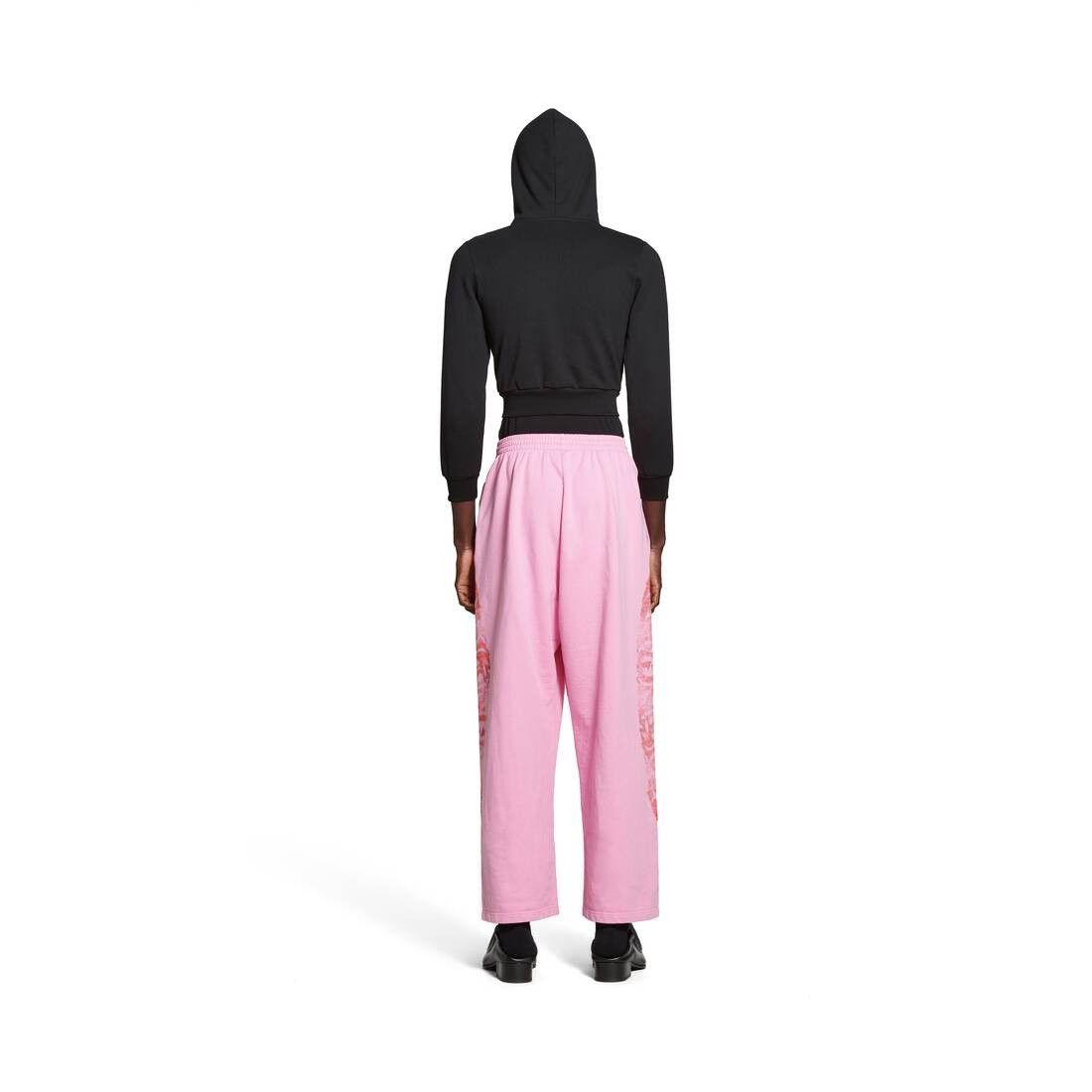 Balenciaga o1tr1nto0725 Offshore Baggy Sweatpants & Joggers in Pink Size US 32 / EU 48 - 4 Thumbnail