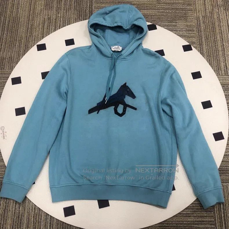 Hermes Hermes Casual Hoodie Sweatshirt Size US XXL / EU 58 / 5 - 1 Thumbnail