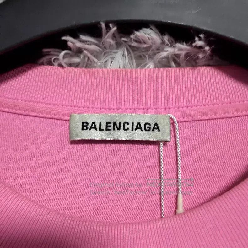 Balenciaga Balenciaga Logo letter print casual round-neck short-sleev Size US L / EU 52-54 / 3 - 3 Thumbnail