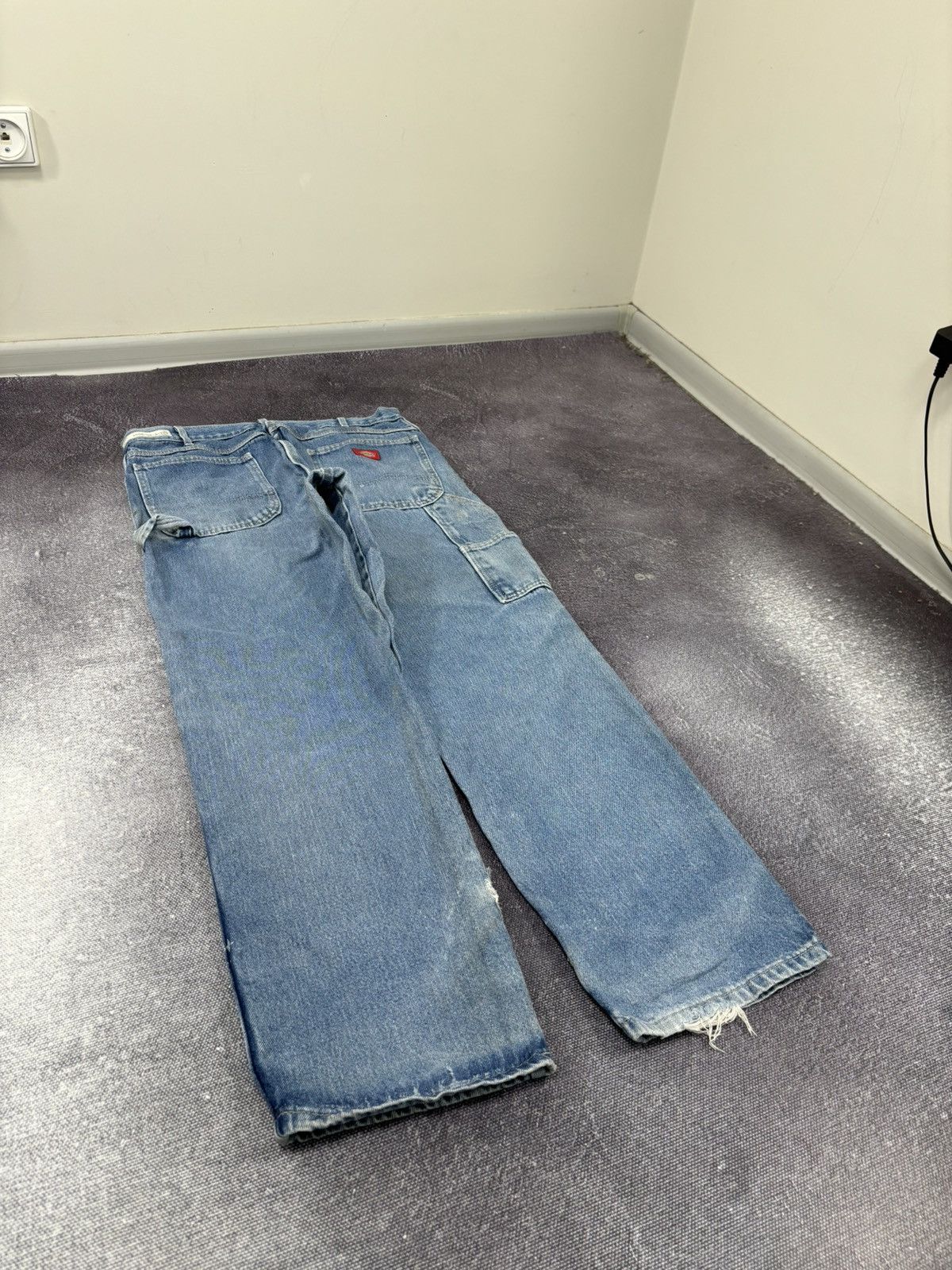 Dickies Vintage Dickies Y2K Relaxed Fit Hype Faded Blue Denim Jeans Size US 36 / EU 52 - 4 Thumbnail