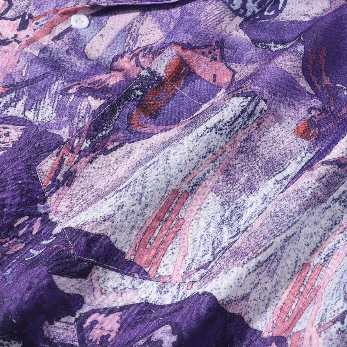 Other Graffiti Button Up Short Sleeve Shirt Size US M / EU 48-50 / 2 - 5 Thumbnail