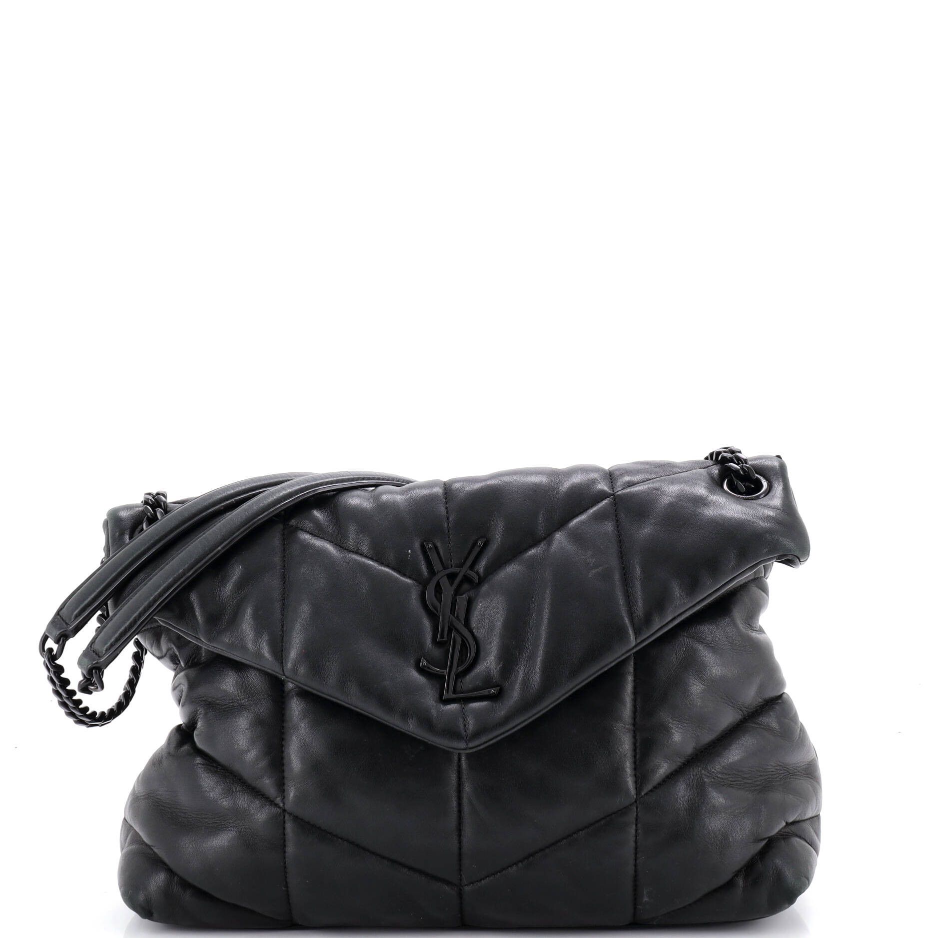 Saint Laurent Paris Loulou Puffer Shoulder Bag Size ONE SIZE - 1 Thumbnail