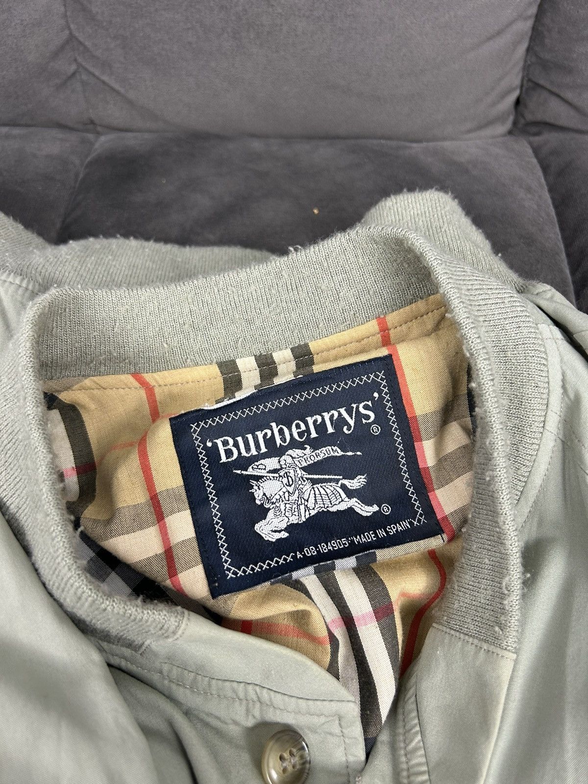 Burberry Burberry nova check vintage bomber jacket Size US L / EU 52-54 / 3 - 7 Thumbnail