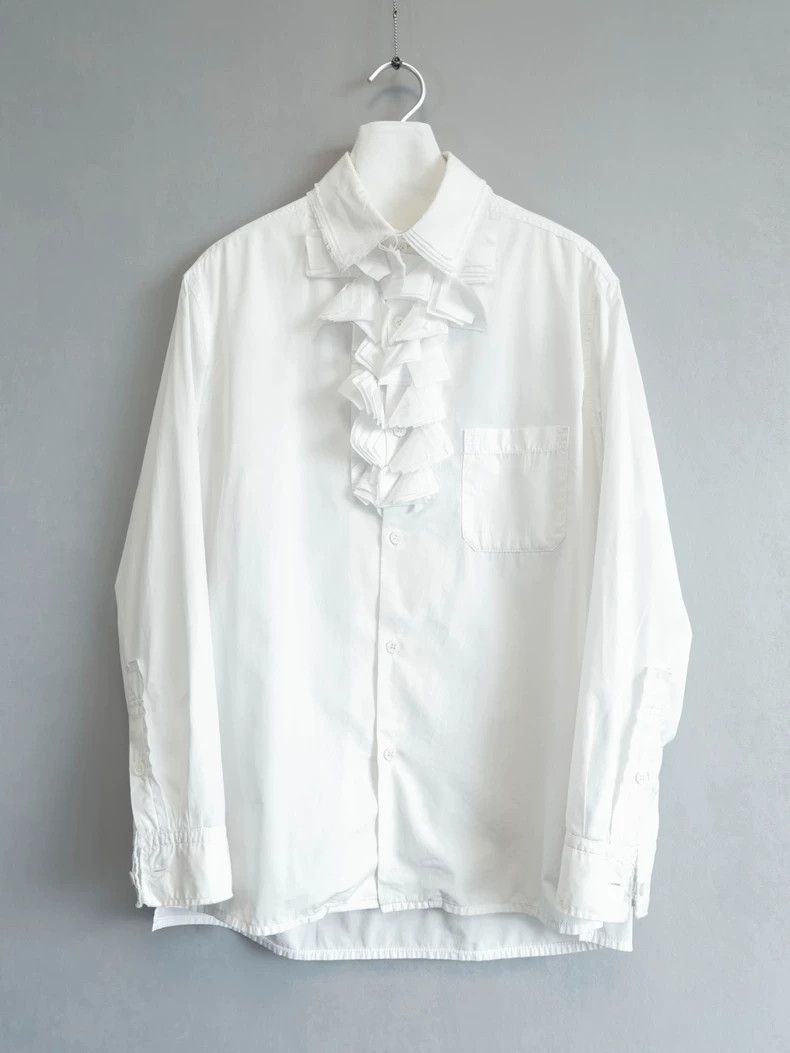 Yohji Yamamoto Yohji Yamamoto15AW Triple Collar Multi Shirt 2503-Nextarrow Size US M / EU 48-50 / 2 - 1 Thumbnail