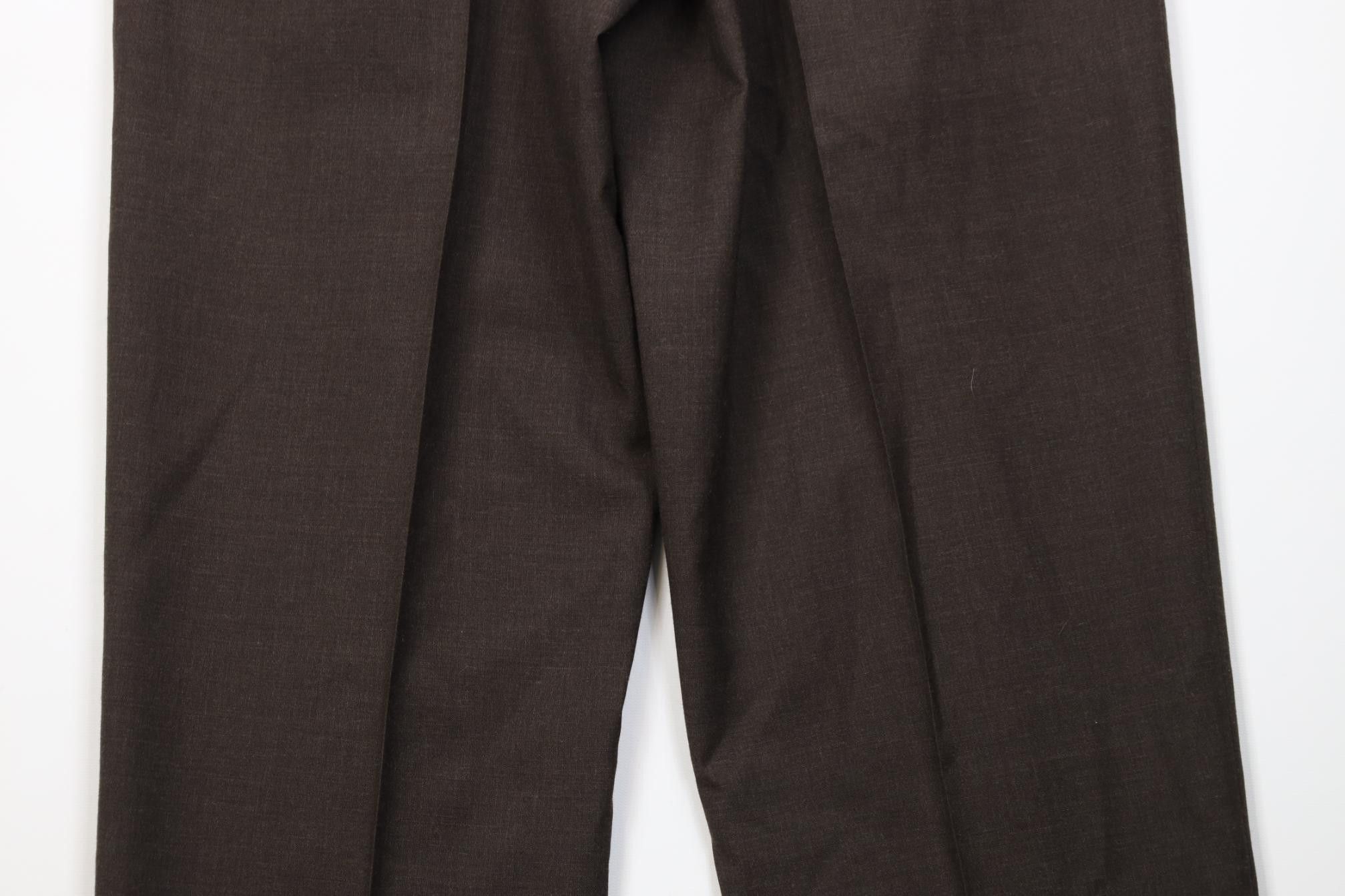Vintage Vintage 90s Streetwear Knit Wide Leg Chino Pants Brown Size US 32 / EU 48 - 14 Thumbnail