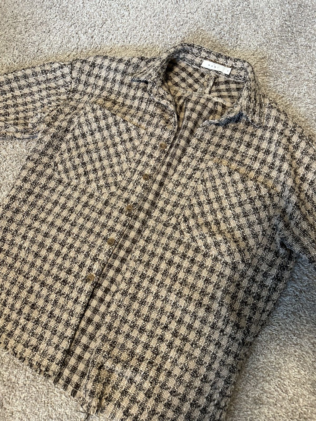 MNML MNML - Woven Flannel Shirt 🔥 | SIZE SMALL | SHIPS ASAP📦 Size US S / EU 44-46 / 1 - 2 Thumbnail