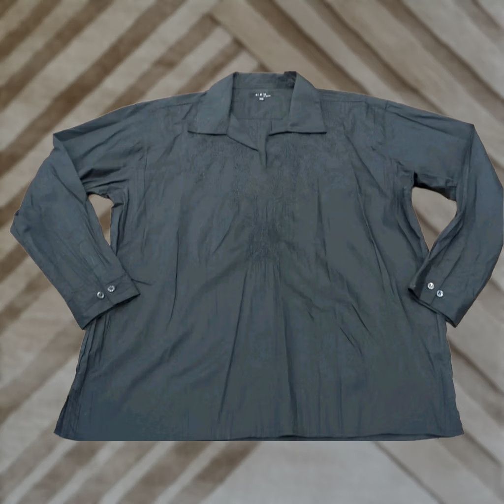 Vintage Cielo Button-Up Shirt Men's 2XL Black Embroidered Long Sleeve Cowboy 70s Country Knit Size US XXL / EU 58 / 5 - 1 Thumbnail