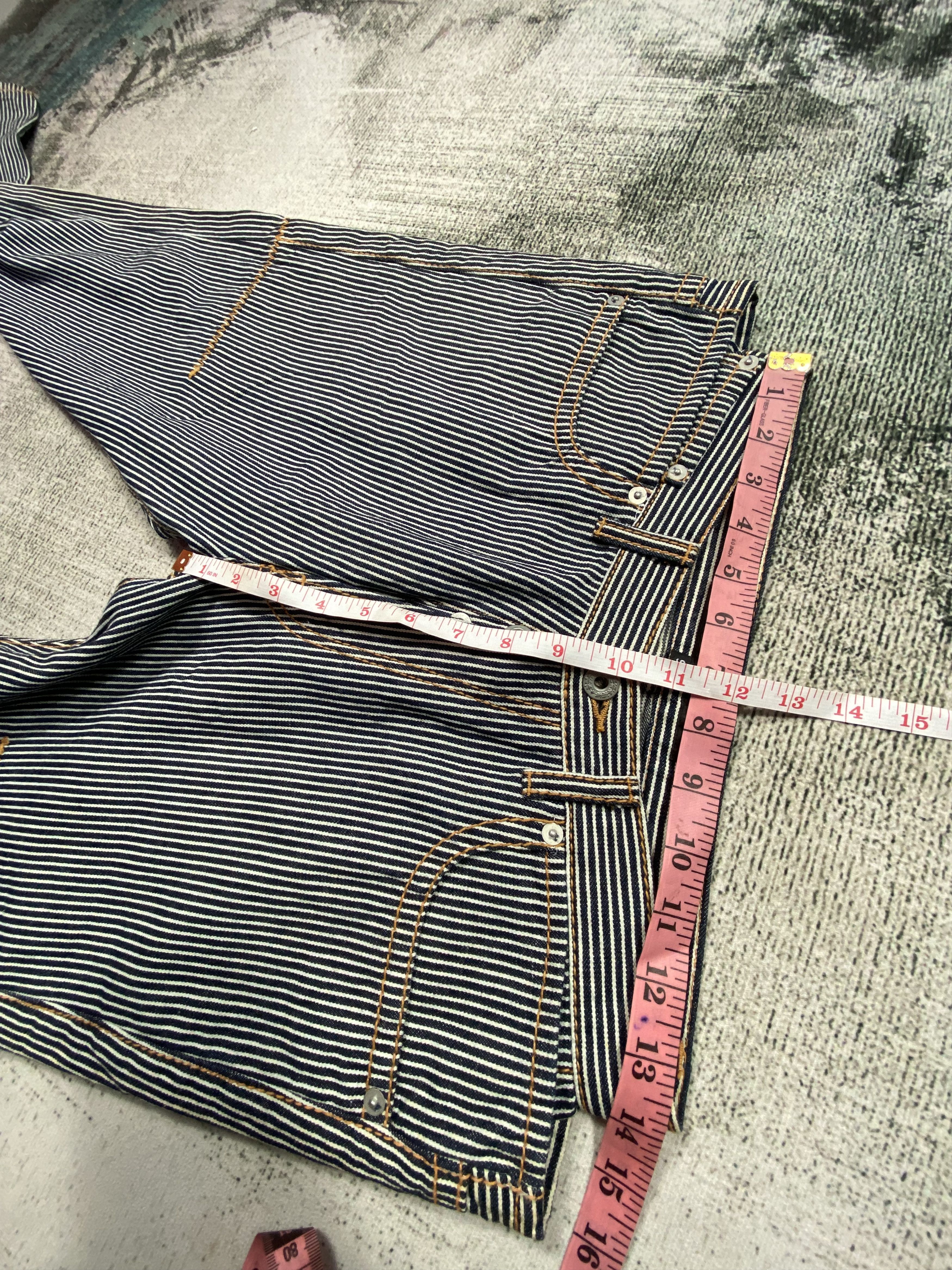 Designer Japanese Keiji Itakura Wabash Denim Rare Pocket Designed Size US 28 / EU 44 - 12 Thumbnail