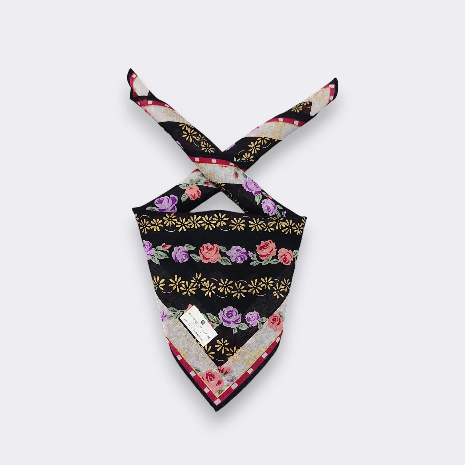 Pierre Balmain Vintage Pierre Balmain Handkerchief Neckerchief H430M-2 Size ONE SIZE - 1 Thumbnail