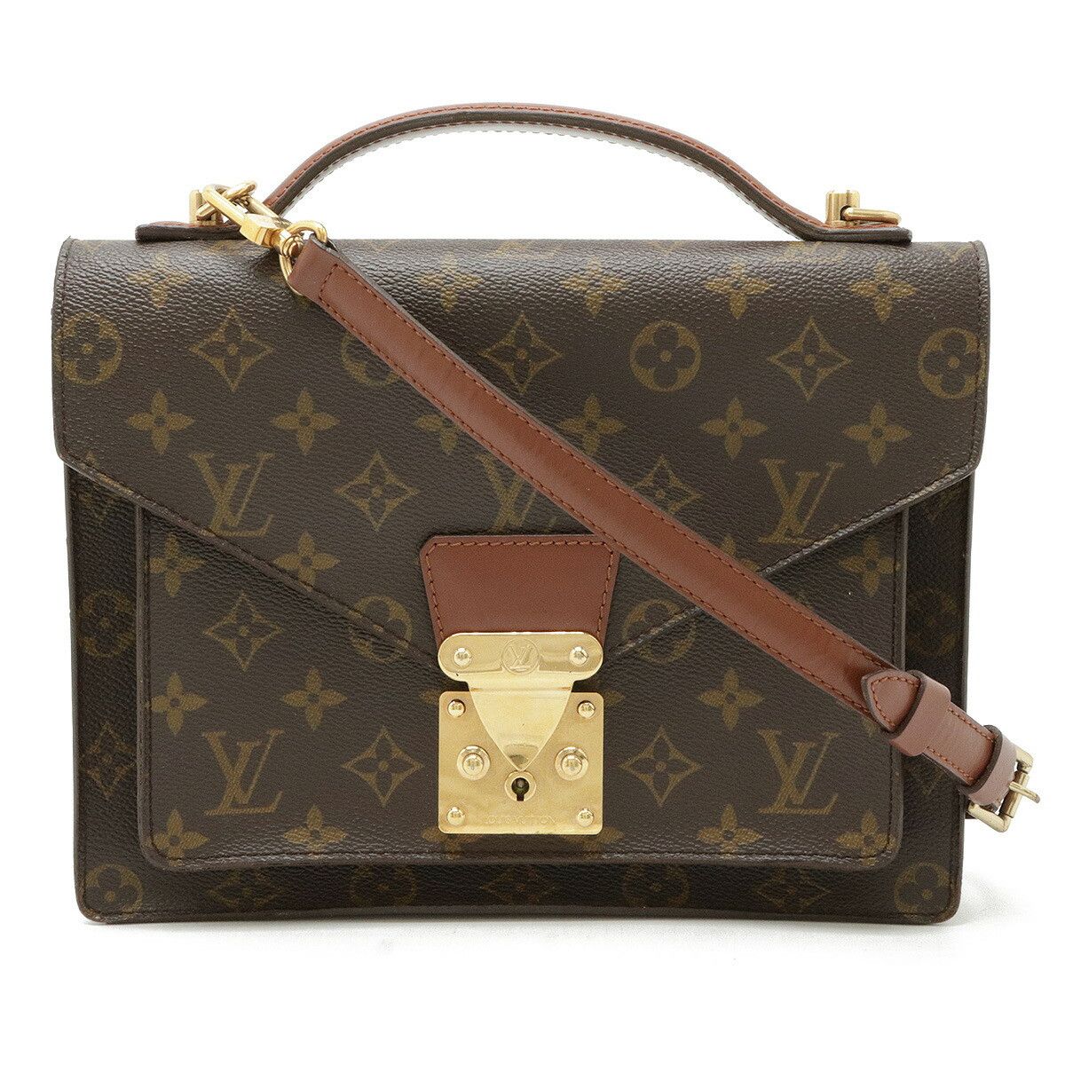 Louis Vuitton Louis Vuitton Louis Vuitton Monogram Monceau 26 Handbag M51187 Canvas Handbag M51187 in Very Good Condition Size ONE SIZE - 1 Thumbnail