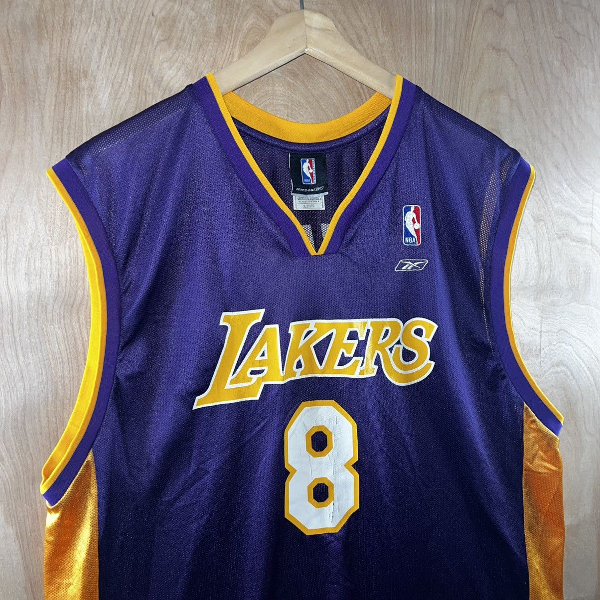 Reebok VINTAGE REEBOK NBA LOS ANGELES LAKERS KOBE BRYANT JERSEY Size US XL / EU 56 / 4 - 2 Thumbnail