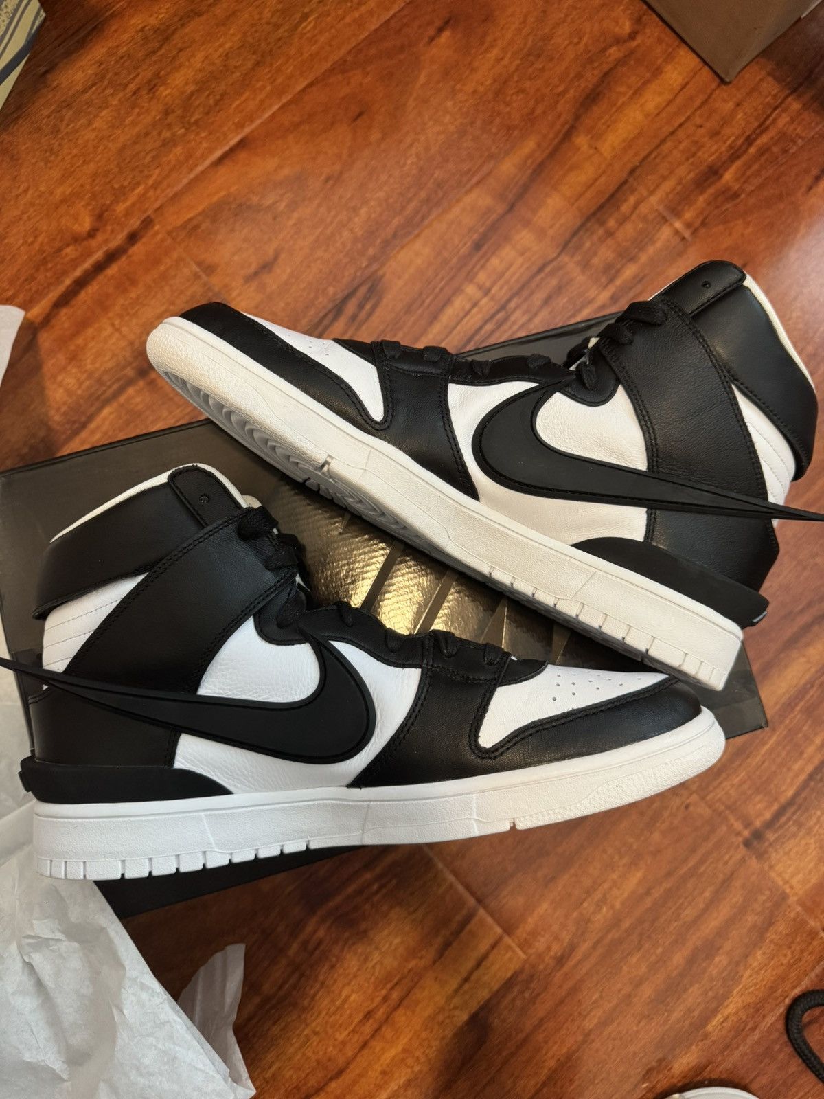 Ambush Design × Nike EXCLUSIVE AMBUSH DUNK HI PANDAS Size US 11.5 / EU 44-45 - 7 Thumbnail