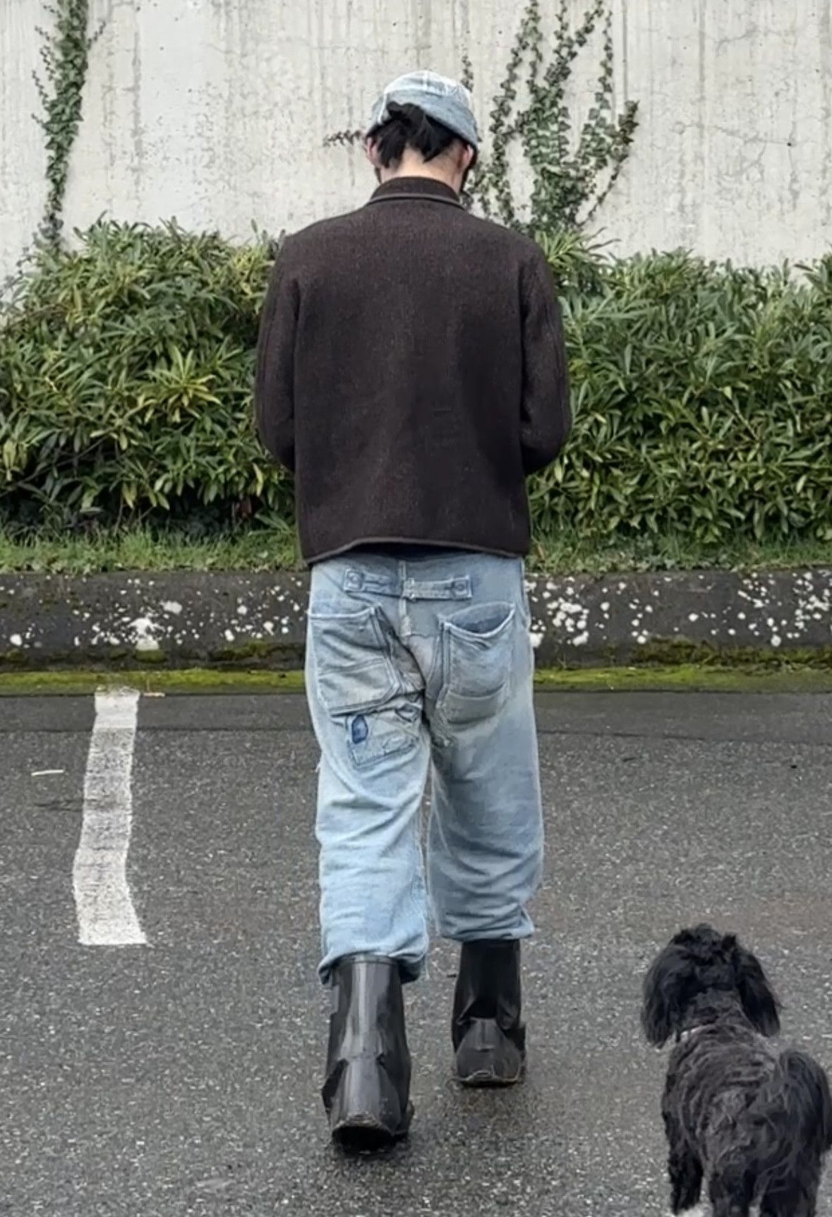 Kapital 2009 Buckleback denim Old man and the sea Boro Sweatpants Size US 36 / EU 52 - 19 Thumbnail