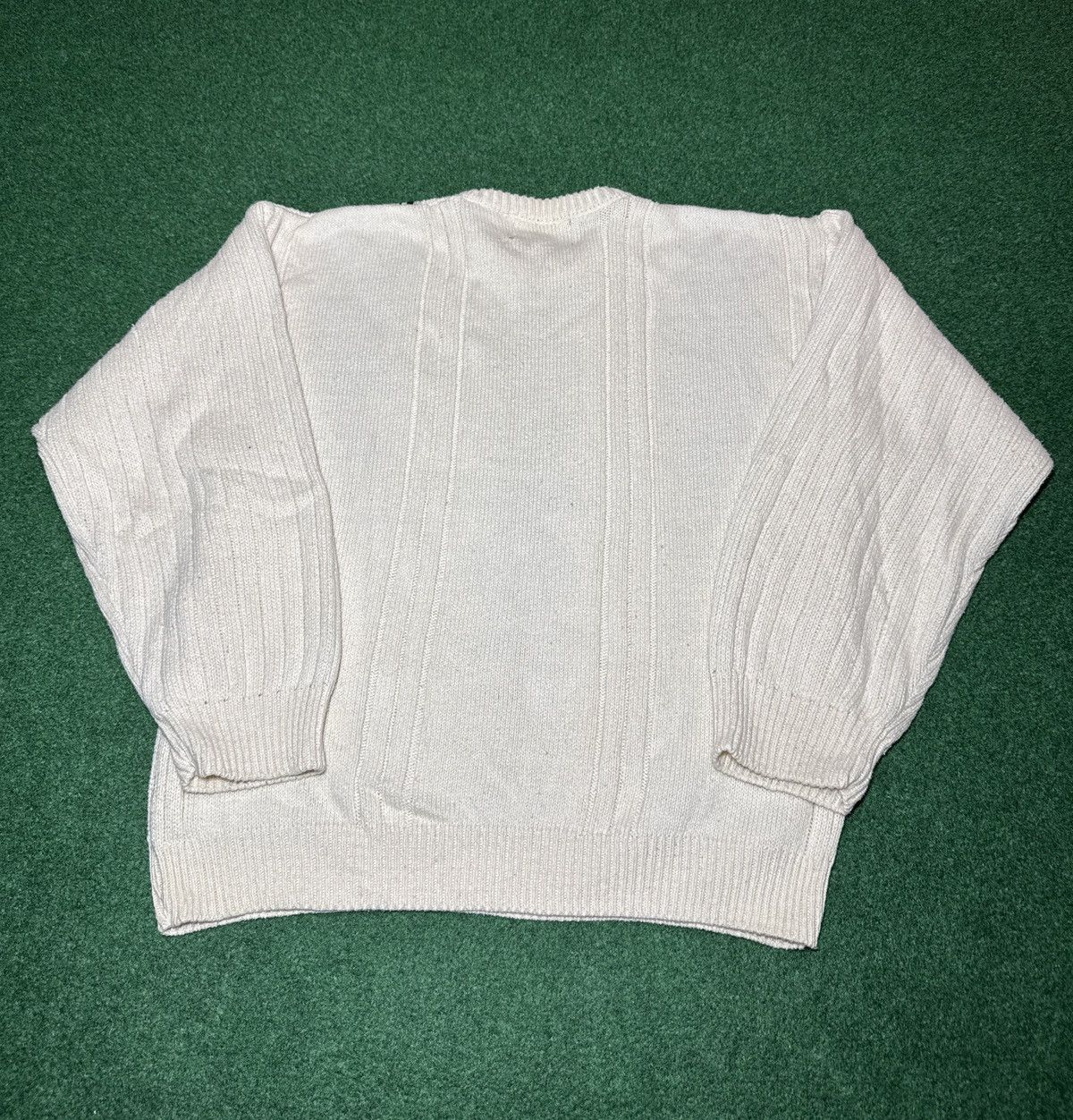 Savile Row Vintage 90s Snowflake Fair Isle Knit Grandpa M/L Sweater Size US M / EU 48-50 / 2 - 4 Thumbnail